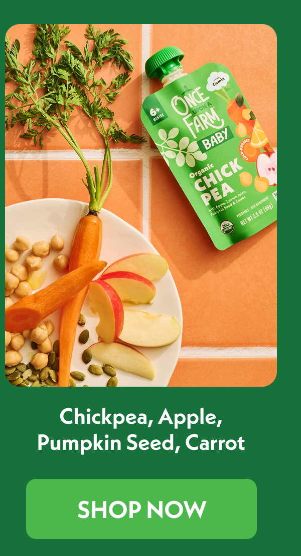 Chckpea, Apple, Pumpkin Seed, Carrot