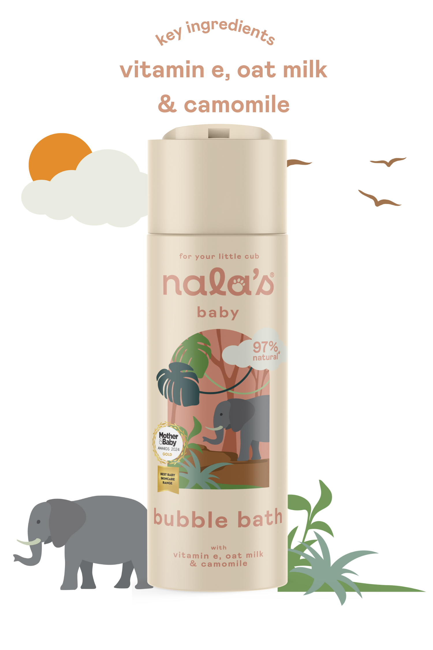 Image of Nala's Baby Bubble Bath 200ml