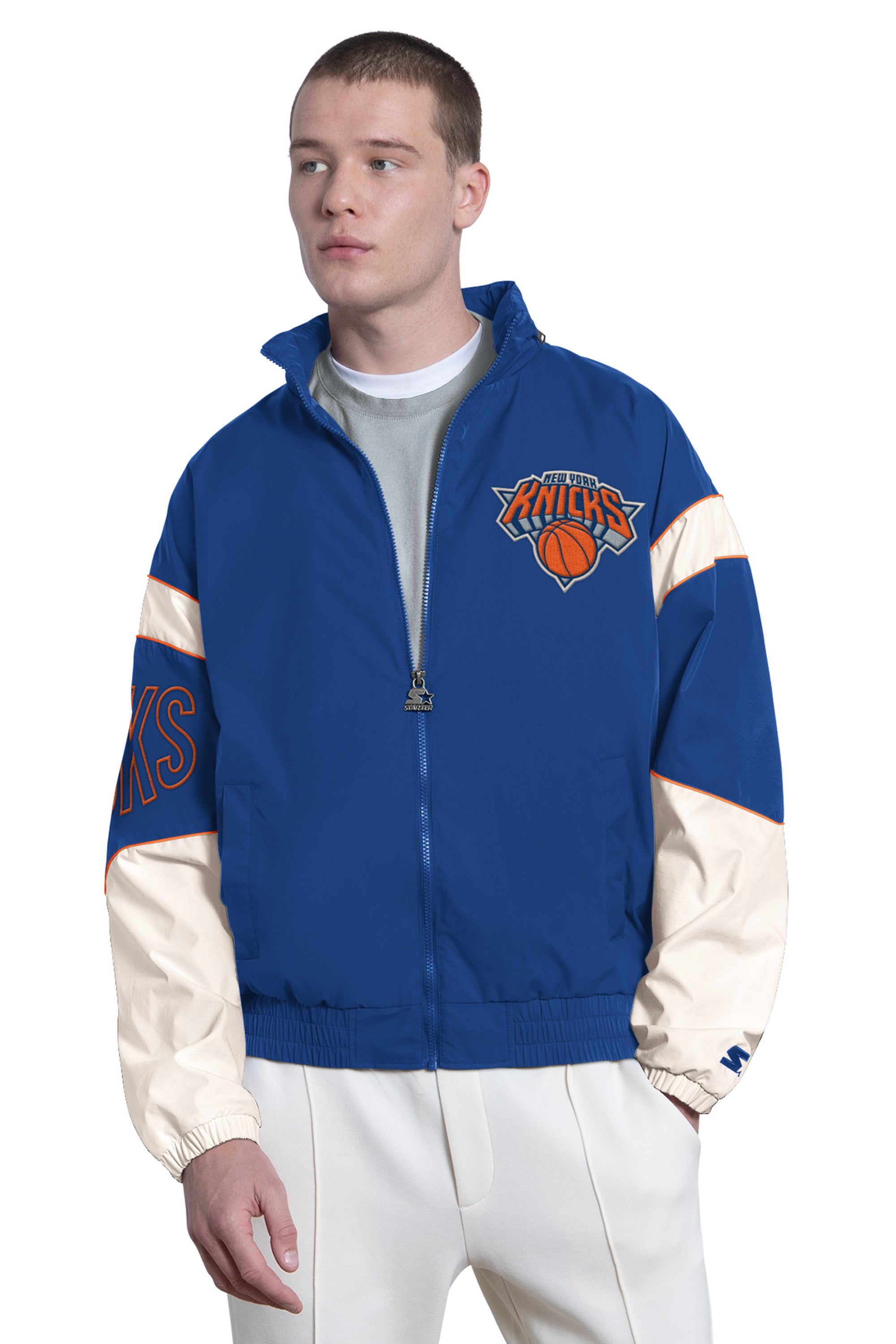 Image of MENS NEW YORK KNICKS THE GUST FULL ZIP JACKET