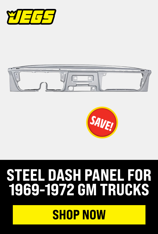 Steel Dash Panel for 1969-1972 GM Trucks
