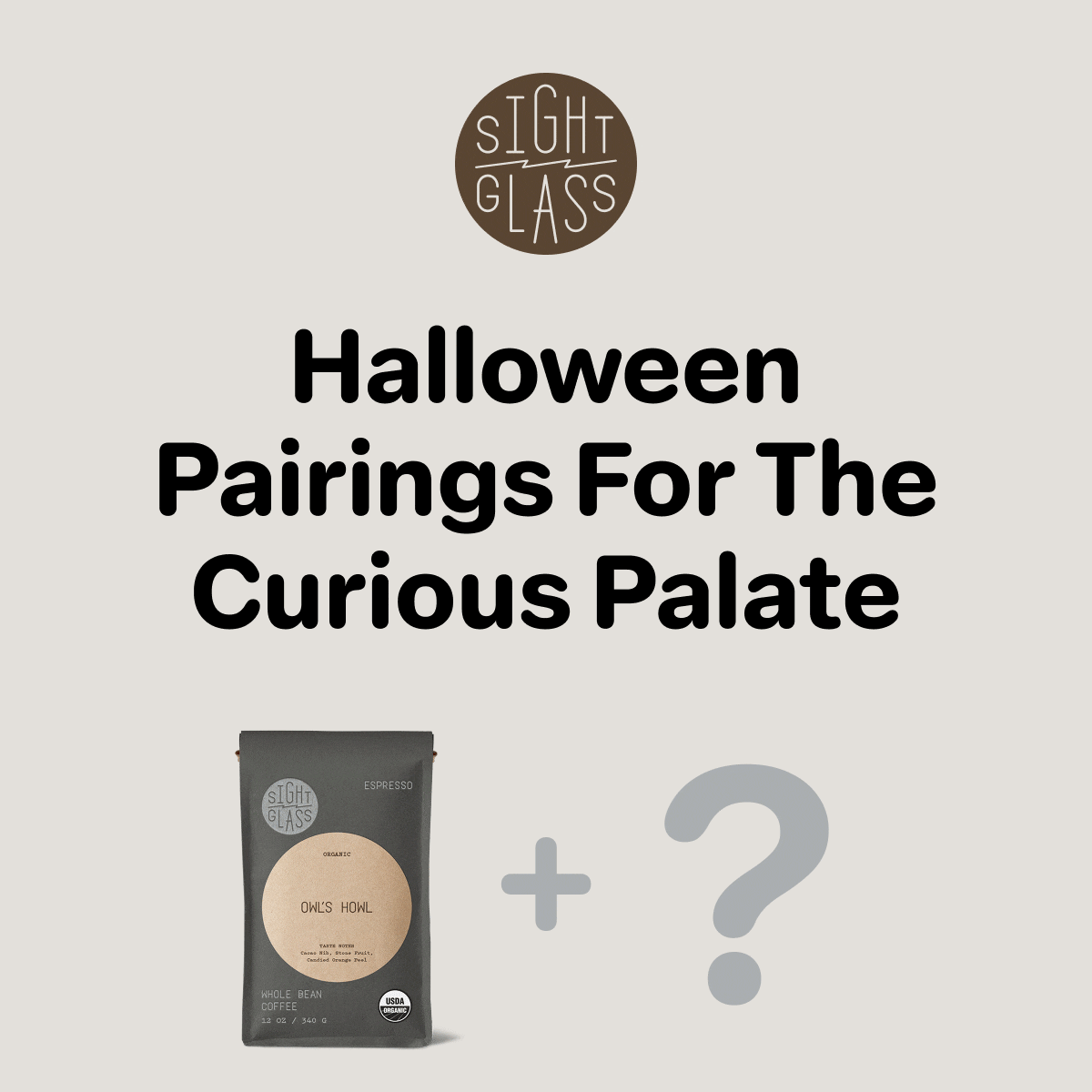 Candy and Coffee Pairings