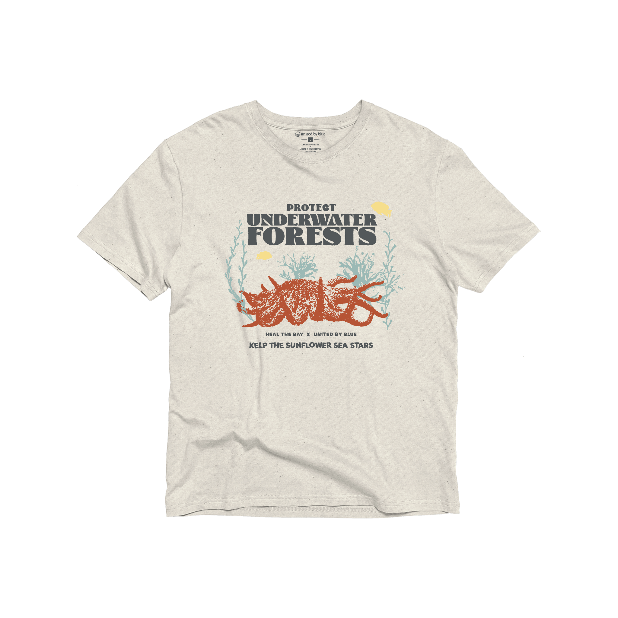 Image of Heal the Bay x UBB Protect Our Underwater Forests - Graphic Tee - (All-gender)