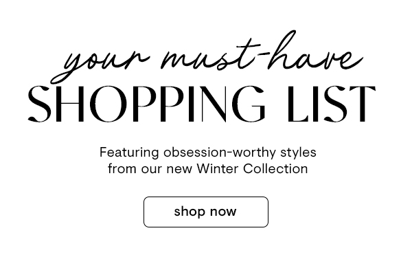 Shopping List