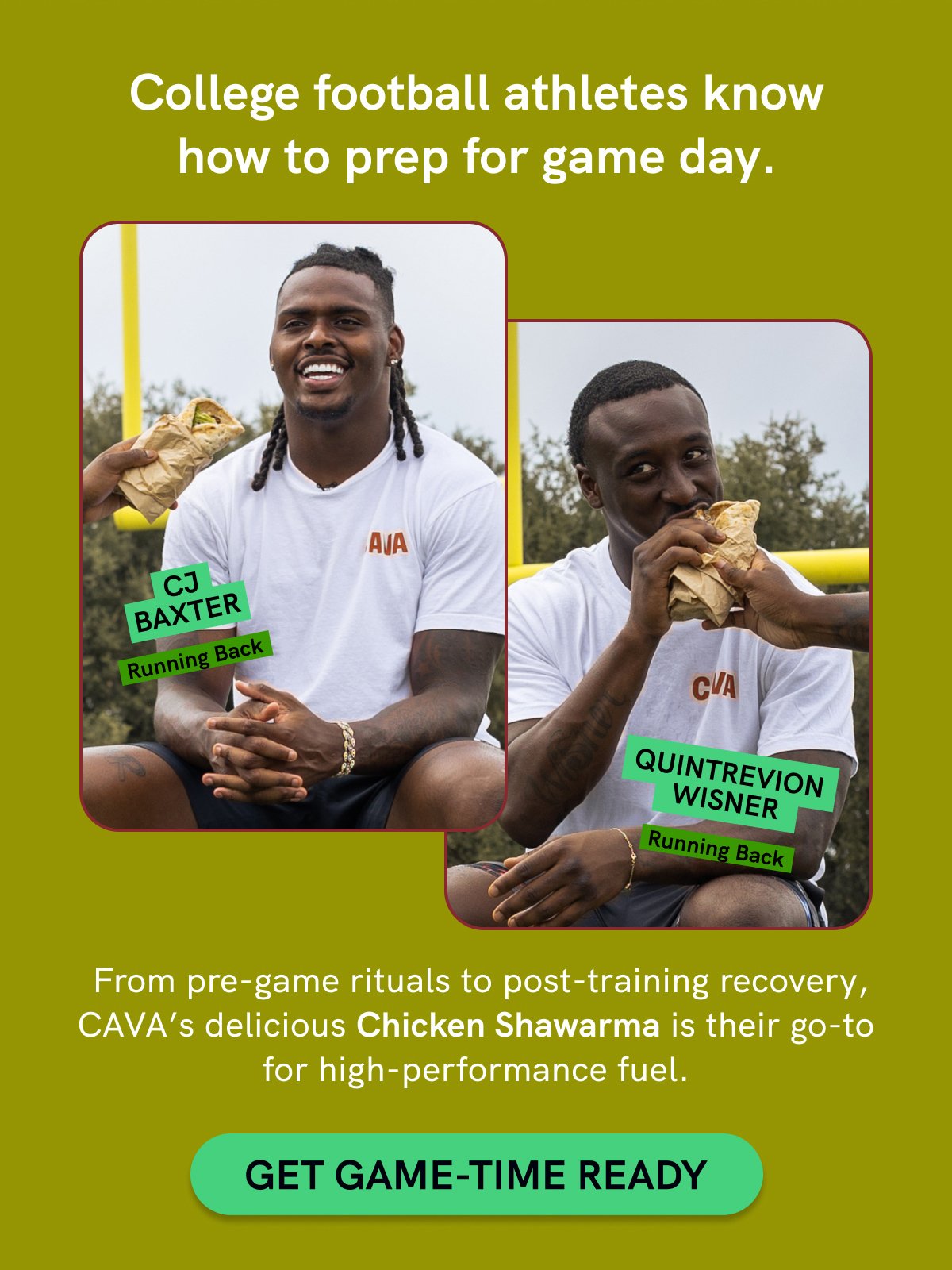 Get Game-Time Ready