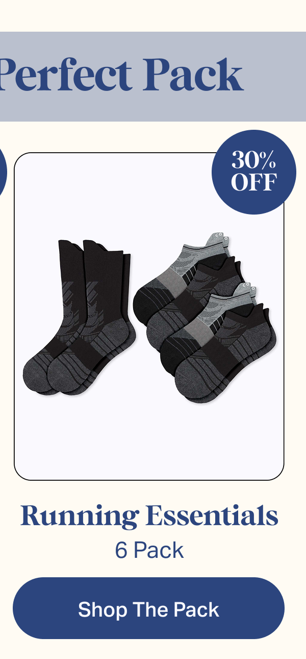 Running Essentials 6 pack | 30% off
