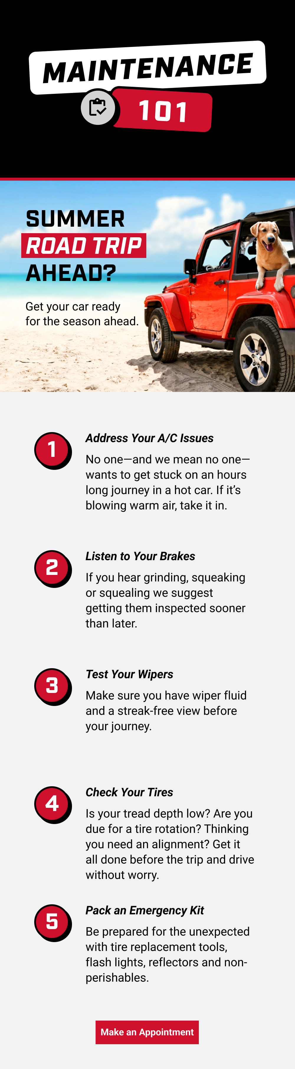 MAINTENANCE 101