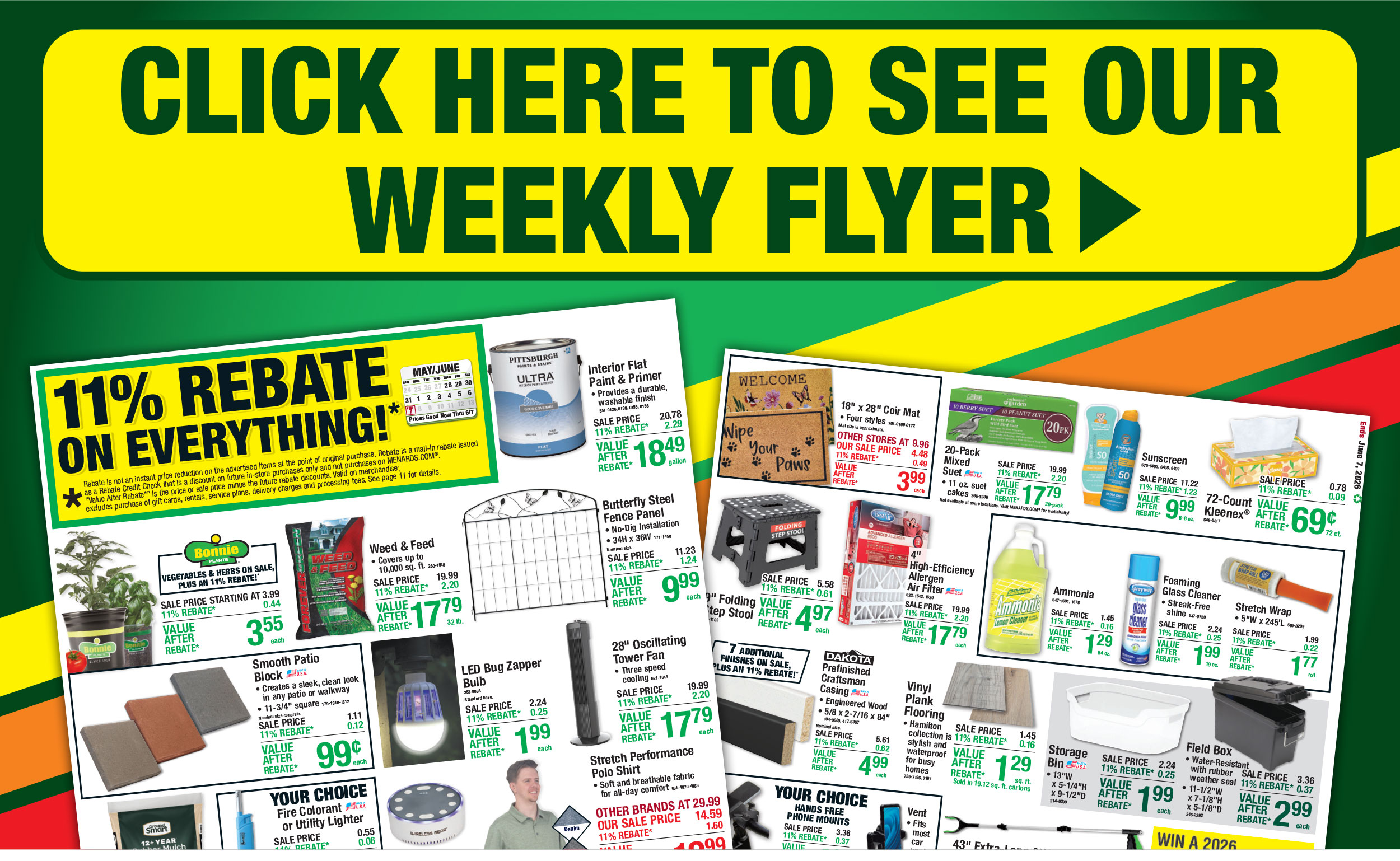 Shop the Weekly Flyer-Prices Good Thru June 7, 2026