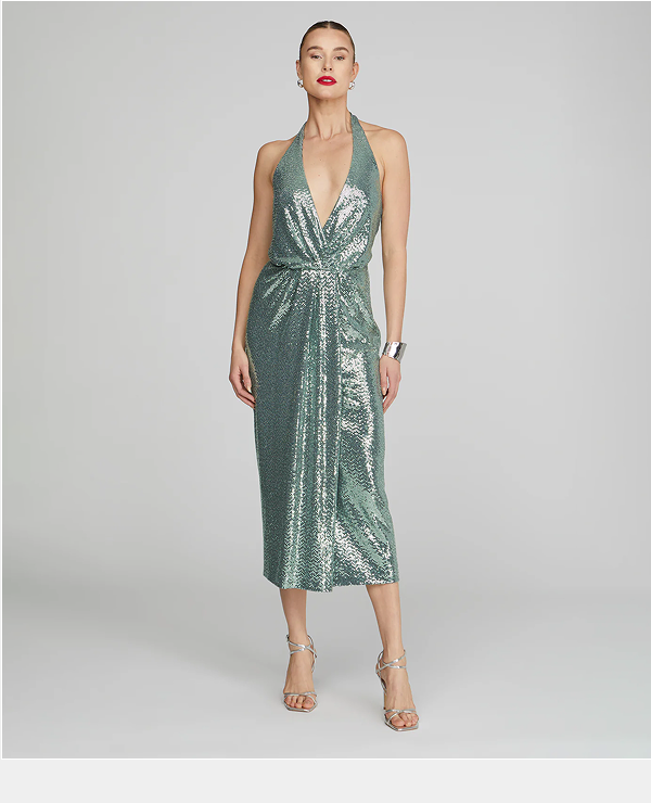 Leonie Disco Jersey Midi