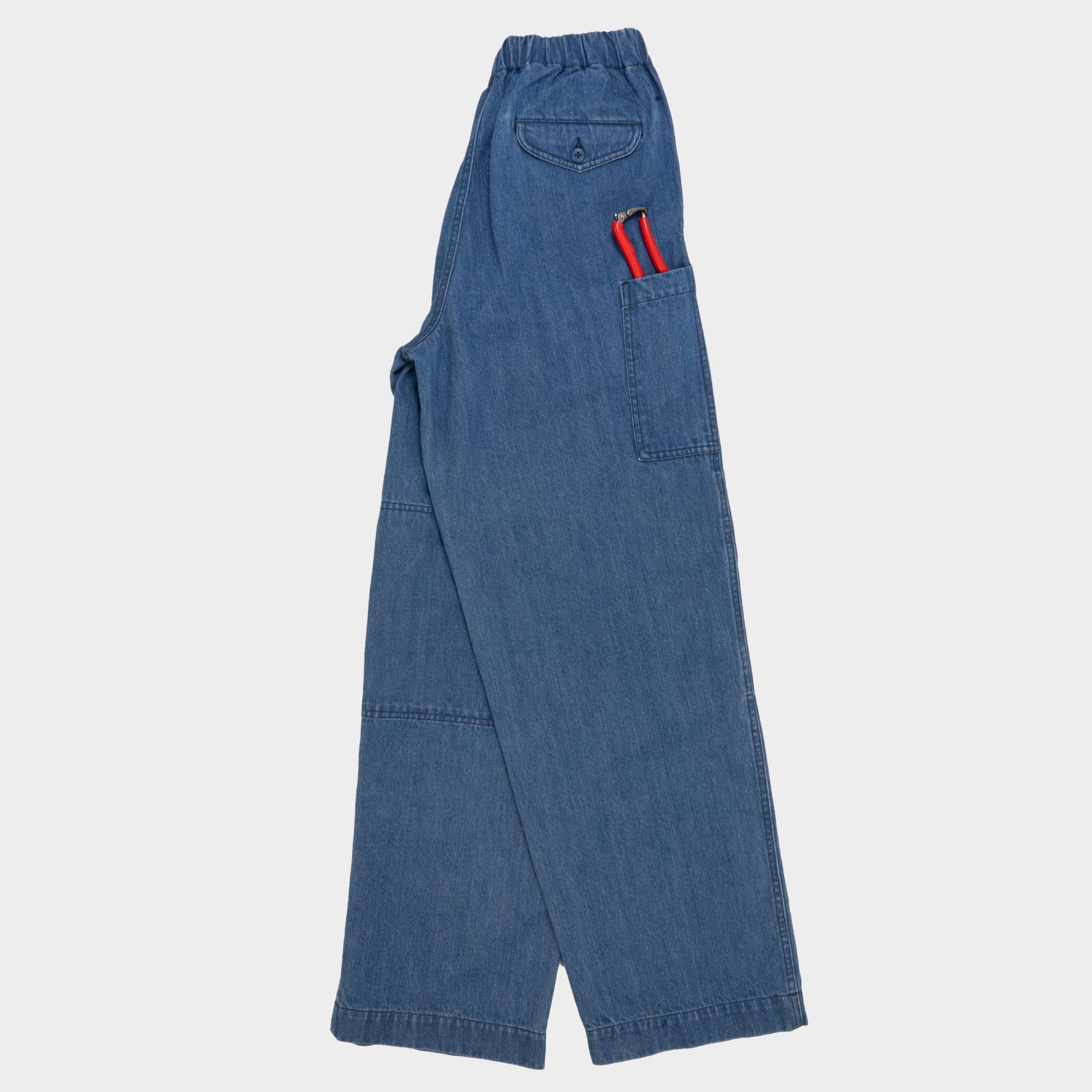 Image of Japanese Denim Easy Gardening Pant