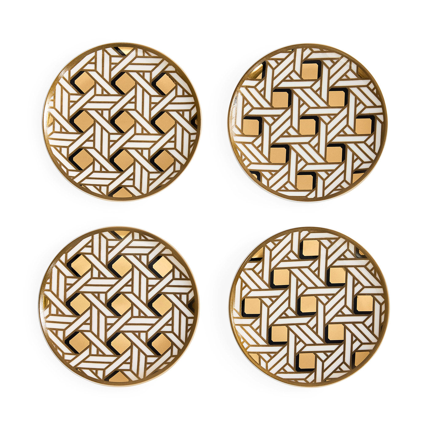 Basketweave Coasters