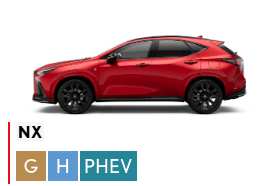 NX - Gas, Hybrid, Plug-in Hybrid