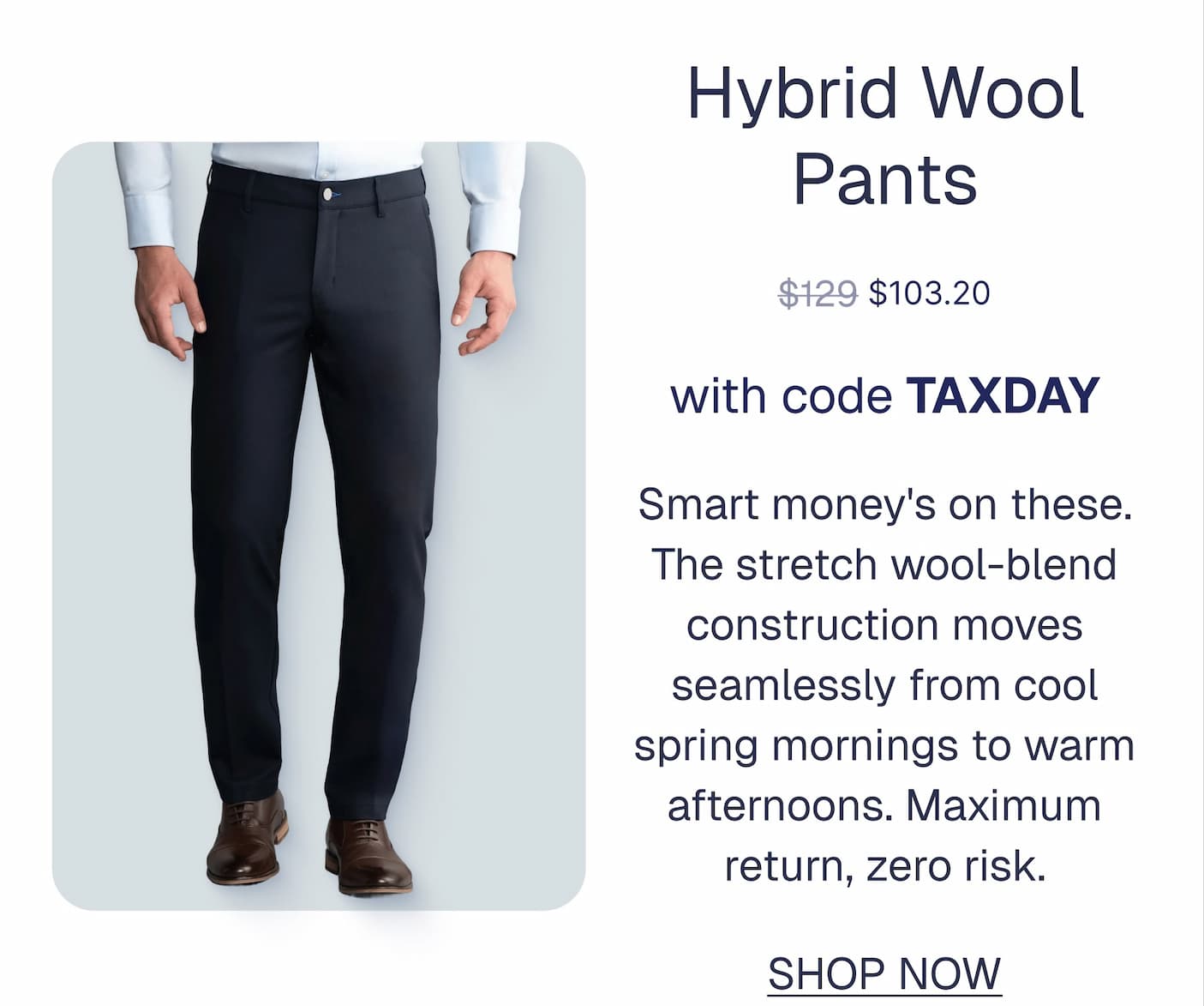 Hybrid Wool Pants