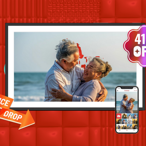 A Picture Perfect Deal: Take 41% Off This Frameo Digital Photo Frame