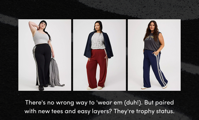 There's no wrong way to 'wear em (duh!). But paired with new tees and easy layers? They're trophy status.