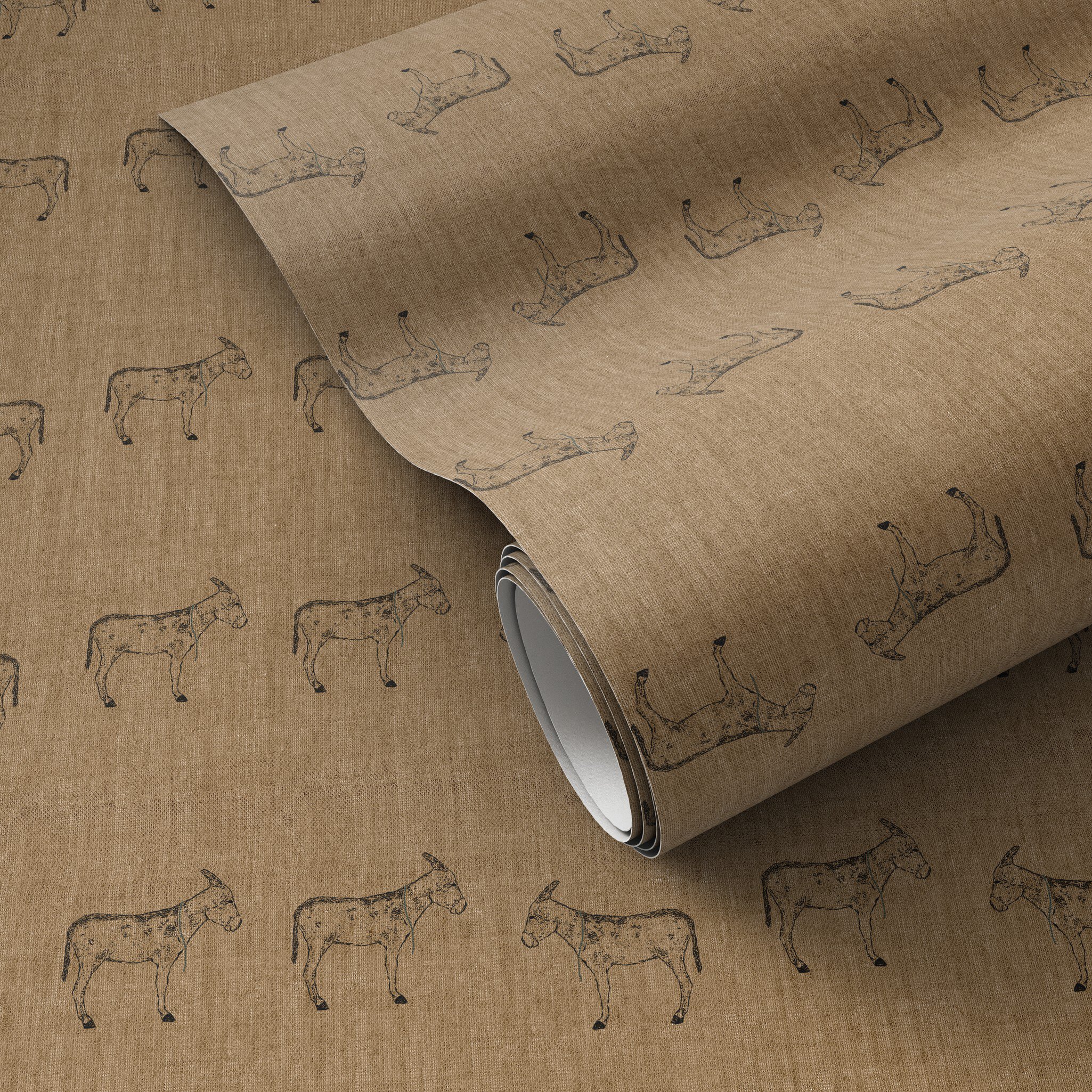Image of Burros Tan I Wallpaper By Paul Meyer
