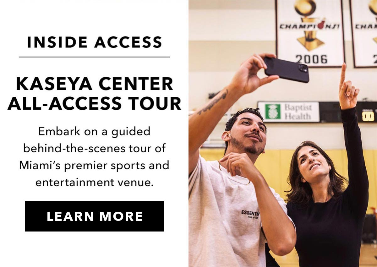 Kaseya Center Tours | Learn More