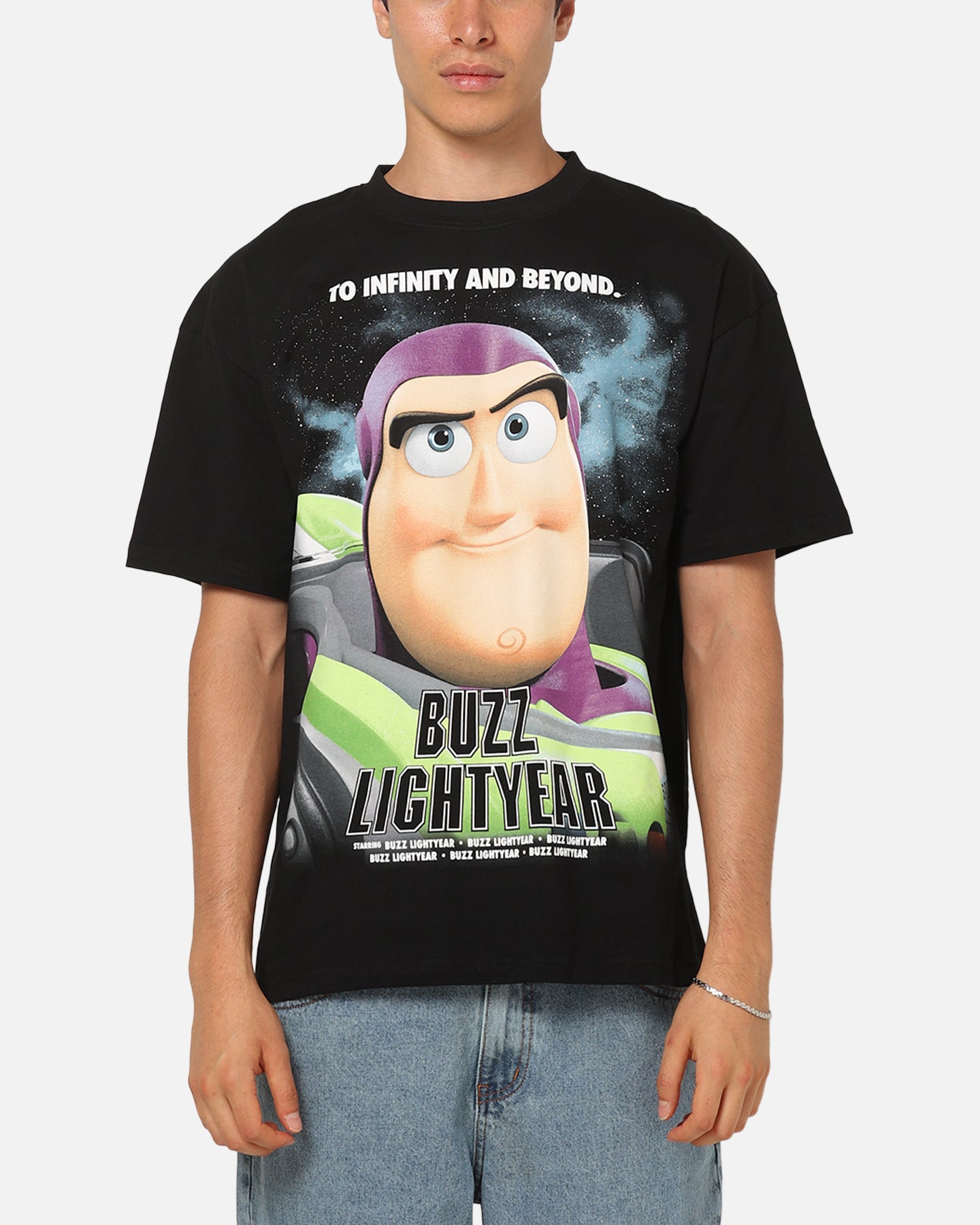 Image of 73Studio Disney Pixar Toy Story Buz Lightyear T-Shirt Black