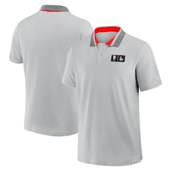 England Rugby Tipped Pique Polo - Grey