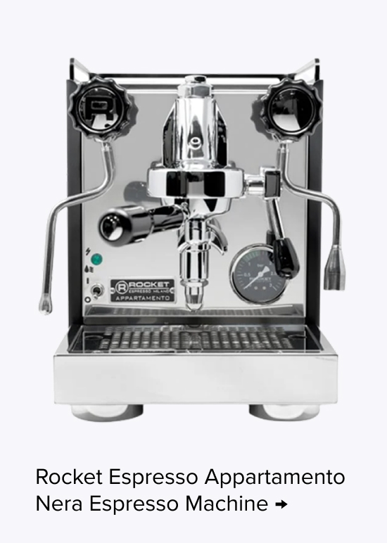 Rocket Espresso Appartamento Nera Espresso Machine