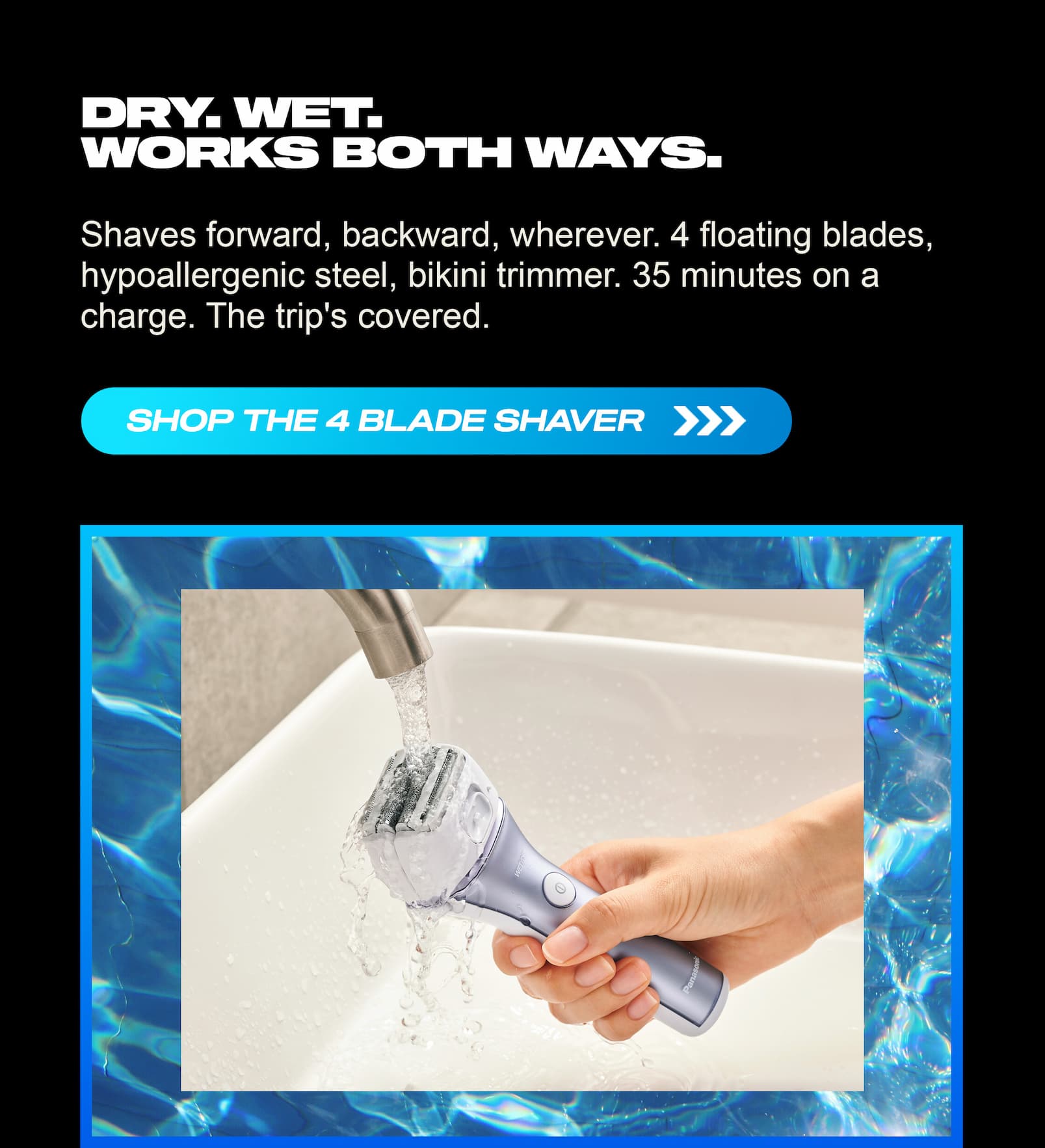 Shop the 4 blade shaver