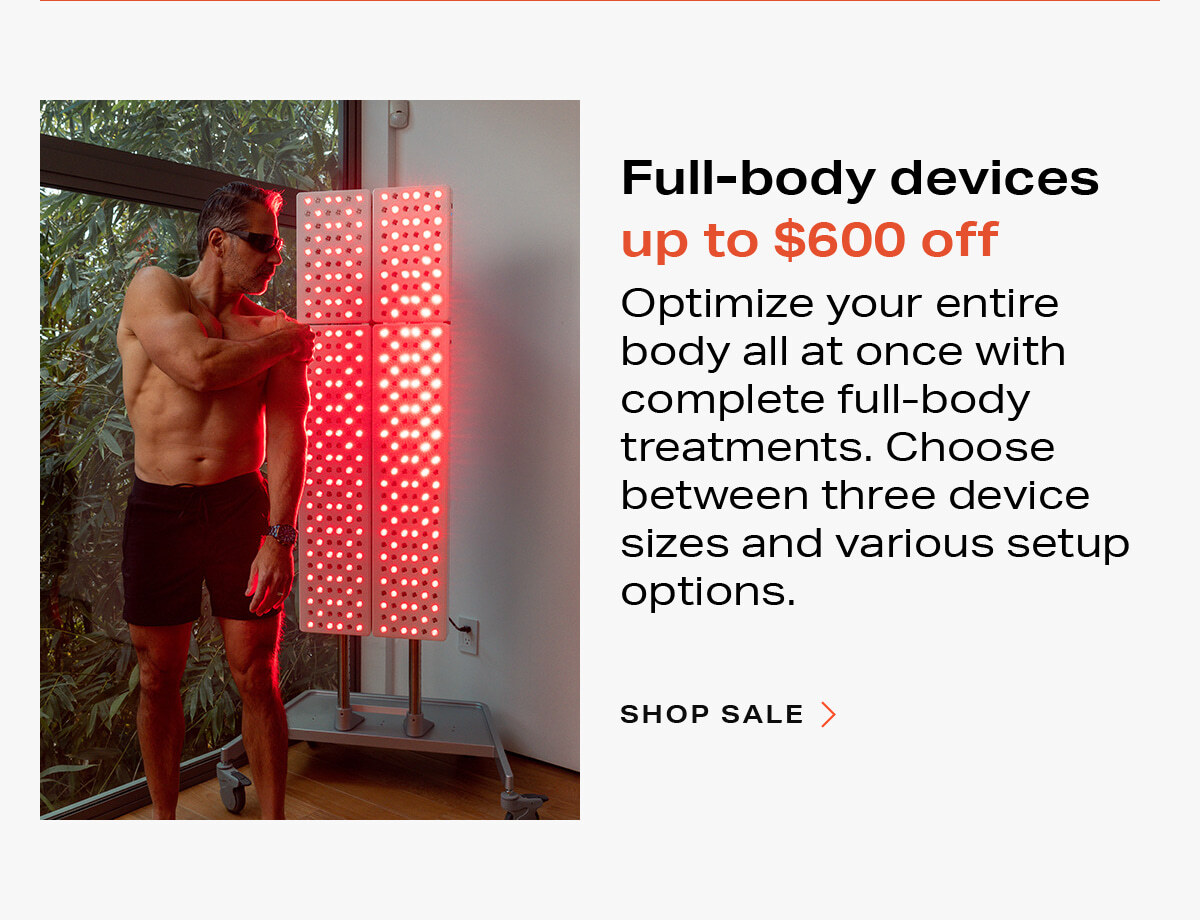 Full-body devices up to $600 off - click to shop sale