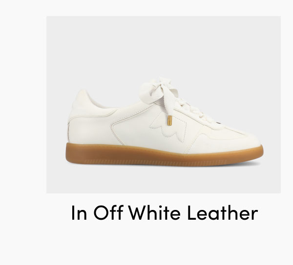In Off White Leather