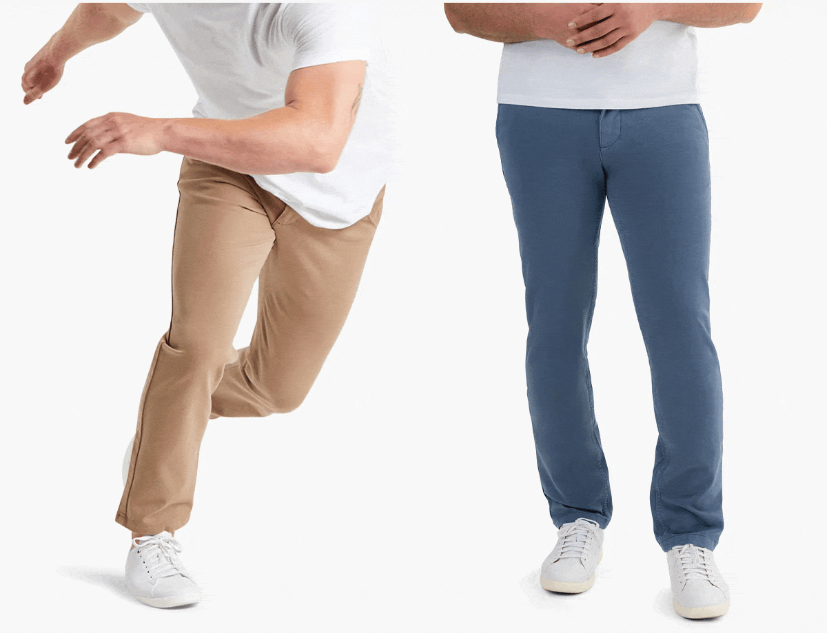 Other khakis have problems, we fixed them. 