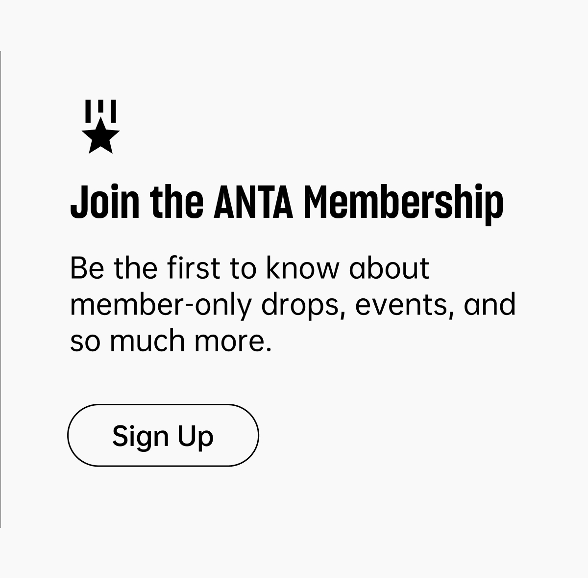 ANTA Membership