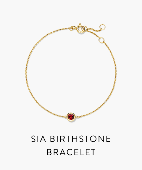 Sia Birthstone Bracelet.
