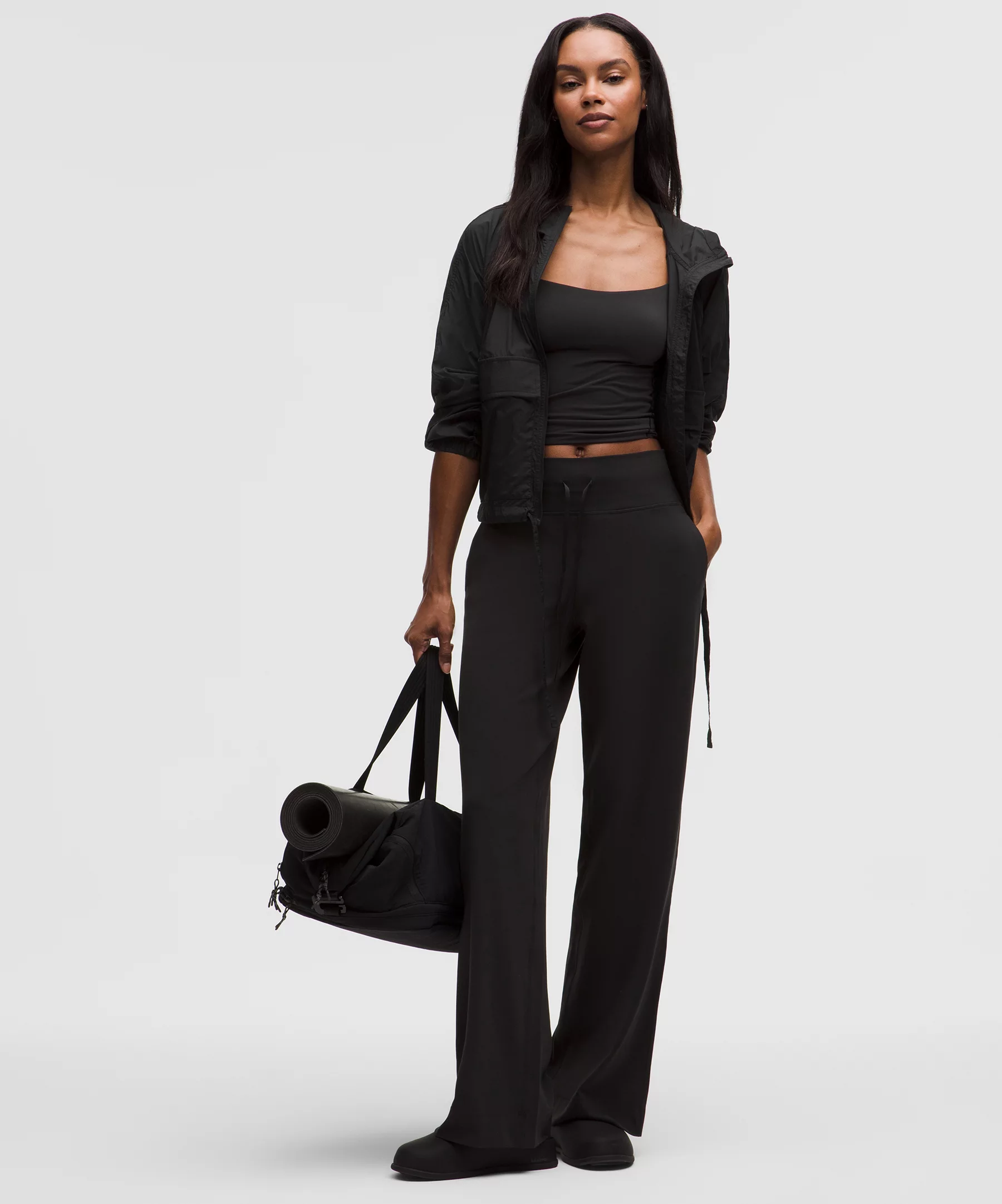 Groove High-Rise Wide-Leg Pant *Short