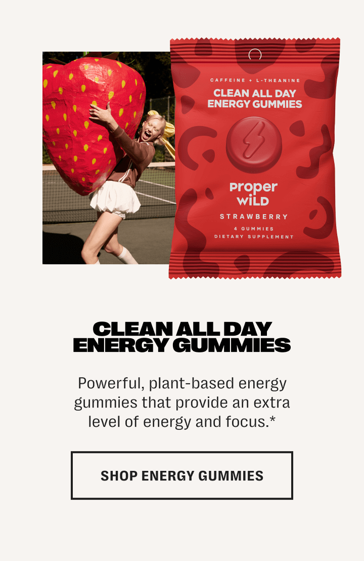 clean all day energy gummies - powerful, plant-based energy gummies that provide an extra level of energy and focus.* - shop energy gummies