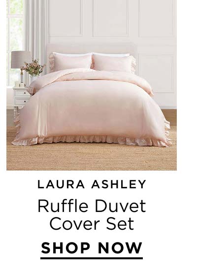 Laura Ashley Ruffle Duvet Cover Set