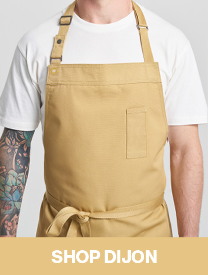 Banjo Chef Apron in Dijon Yellow