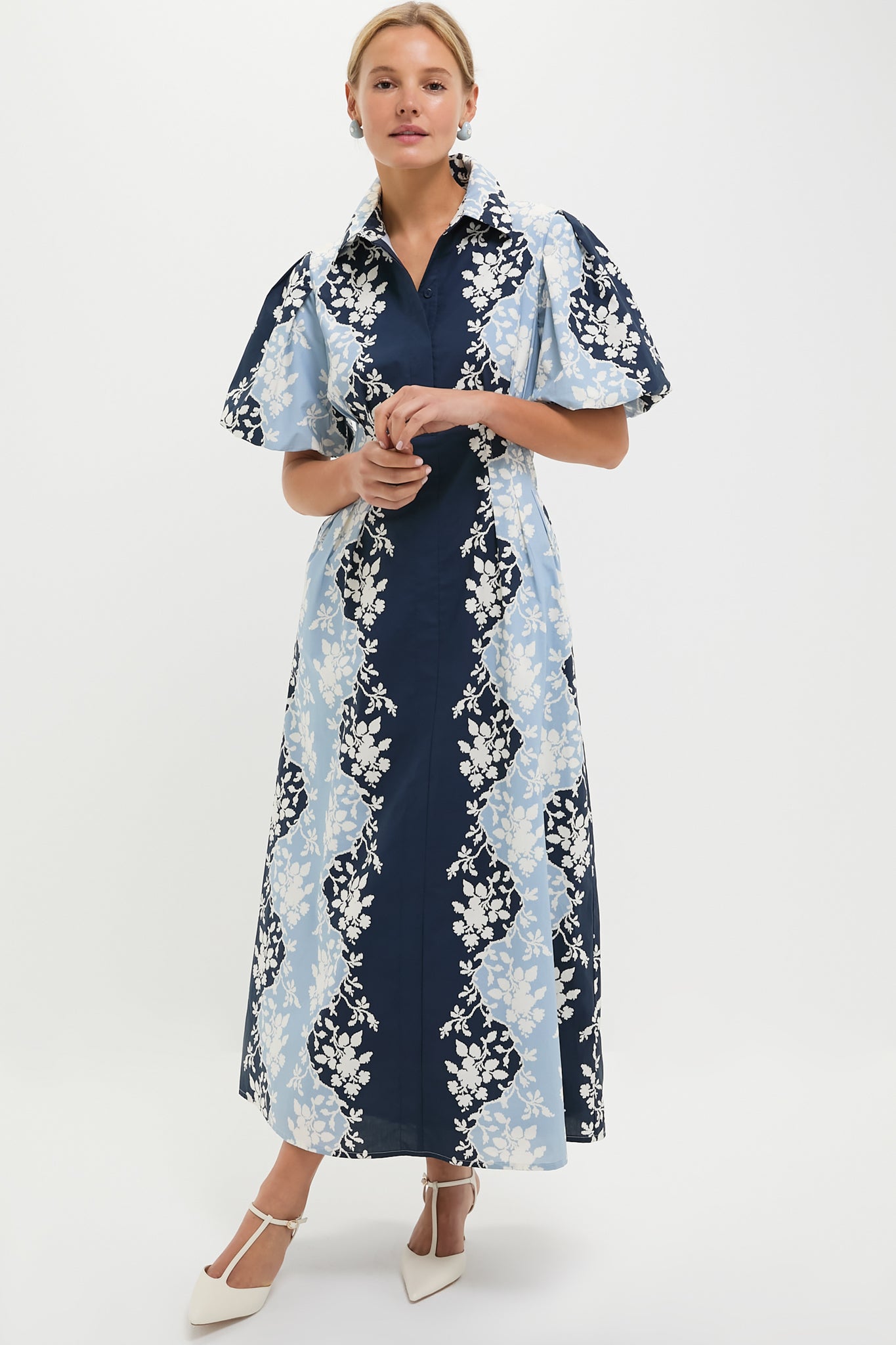 Image of Blue Fog Delaney Dress