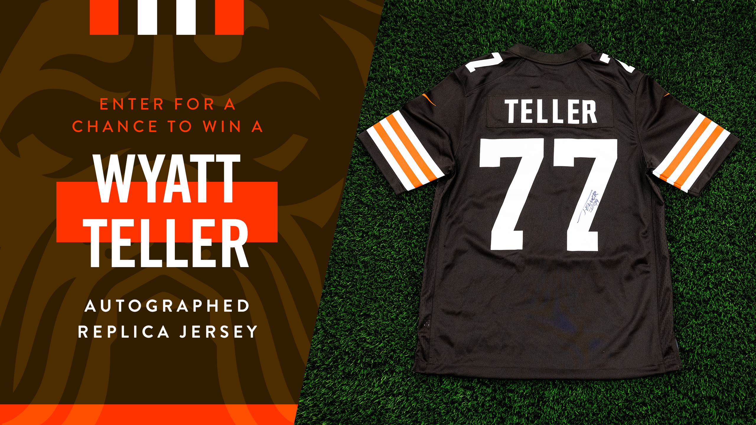 Wyatt Teller Signed Jersey