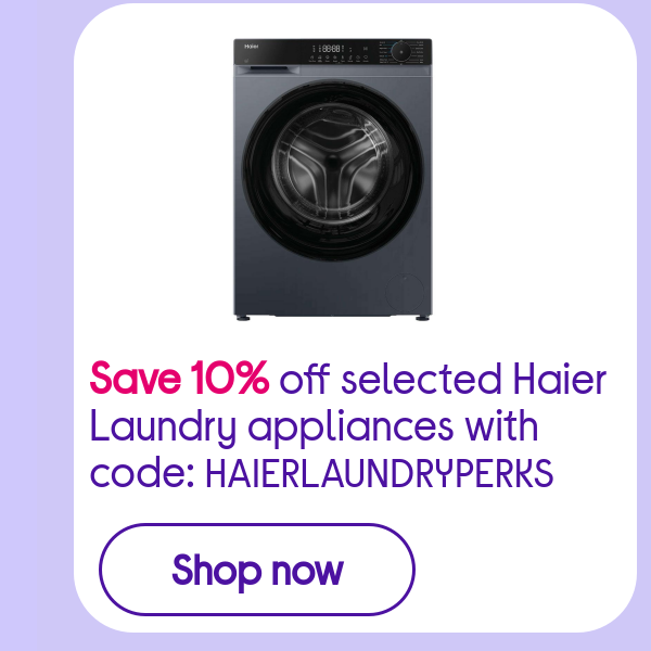 Haier laundry