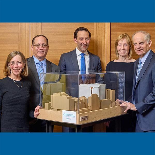 From left to right: Jeannie Lavine, Jonathan Lavine, Benjamin L. Ebert, MD, PhD, Anita Bekenstein, Josh Bekenstein. Photo by: Sasha Pedro