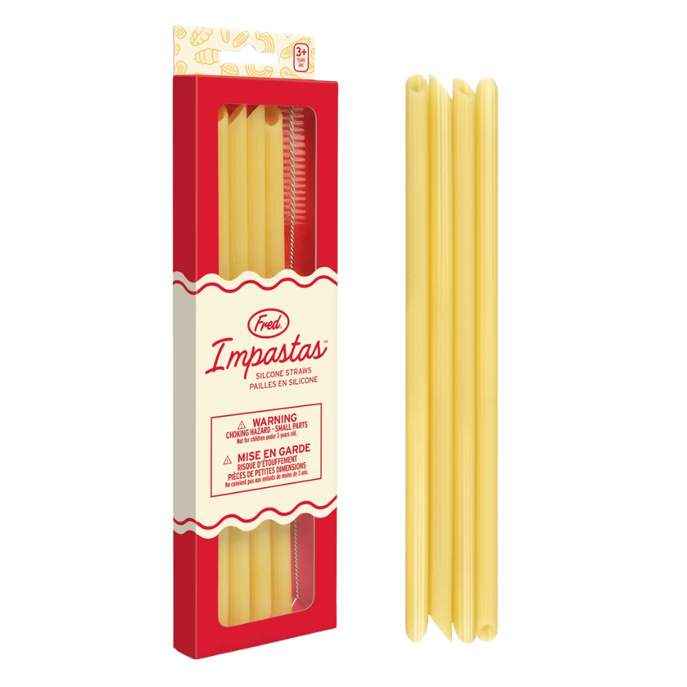 Image of Impastas - Silicone Pasta Straws (4 ct)