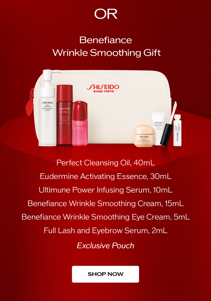 BENEFIANCE Wrinkle Smoothing Gift $108 VALUE