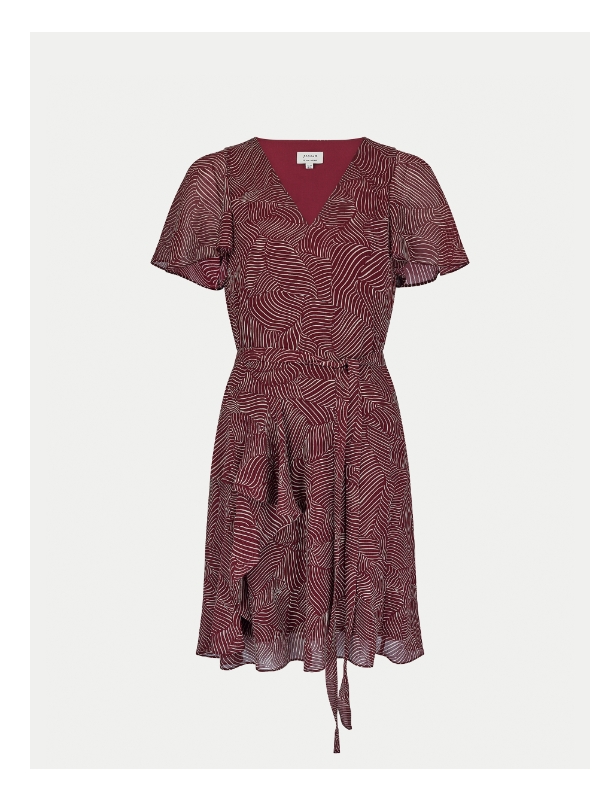 Optic Swirl Mini Dress