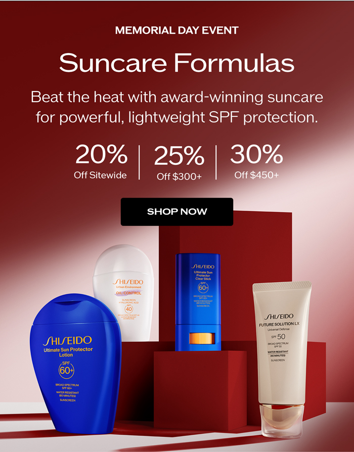 Beat the heat with award-winning suncare for powerful, lightweight SPF protection