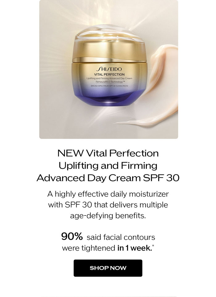 NEW Vital Perfection Uplifting and Firming Advanced Day Cream SPF 30