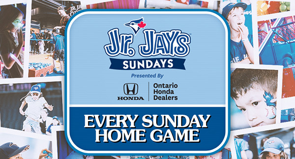 Jr. Jays Sundays - every Sunday home game.