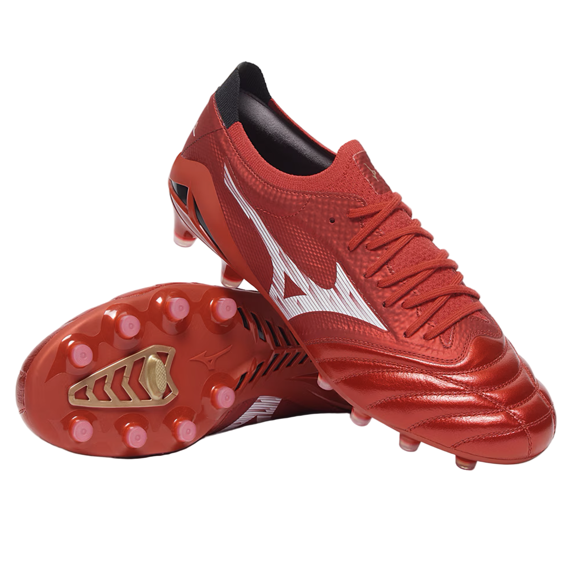 Image of Mizuno Morelia Neo IV Beta Elite FG - Morelia 40th Anniversary Red/White/Black
