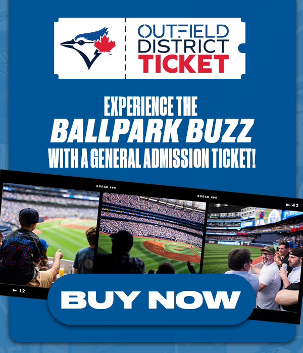 Outfield District Ticket. Experience the ballpark buzz with a general admission ticket! Buy now.