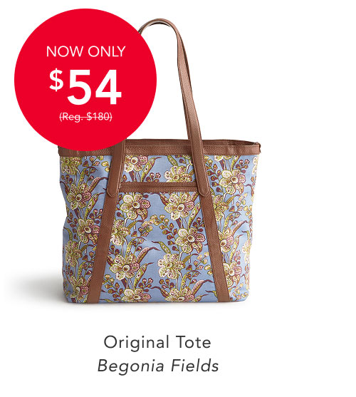 Original Tote Begonia Fields