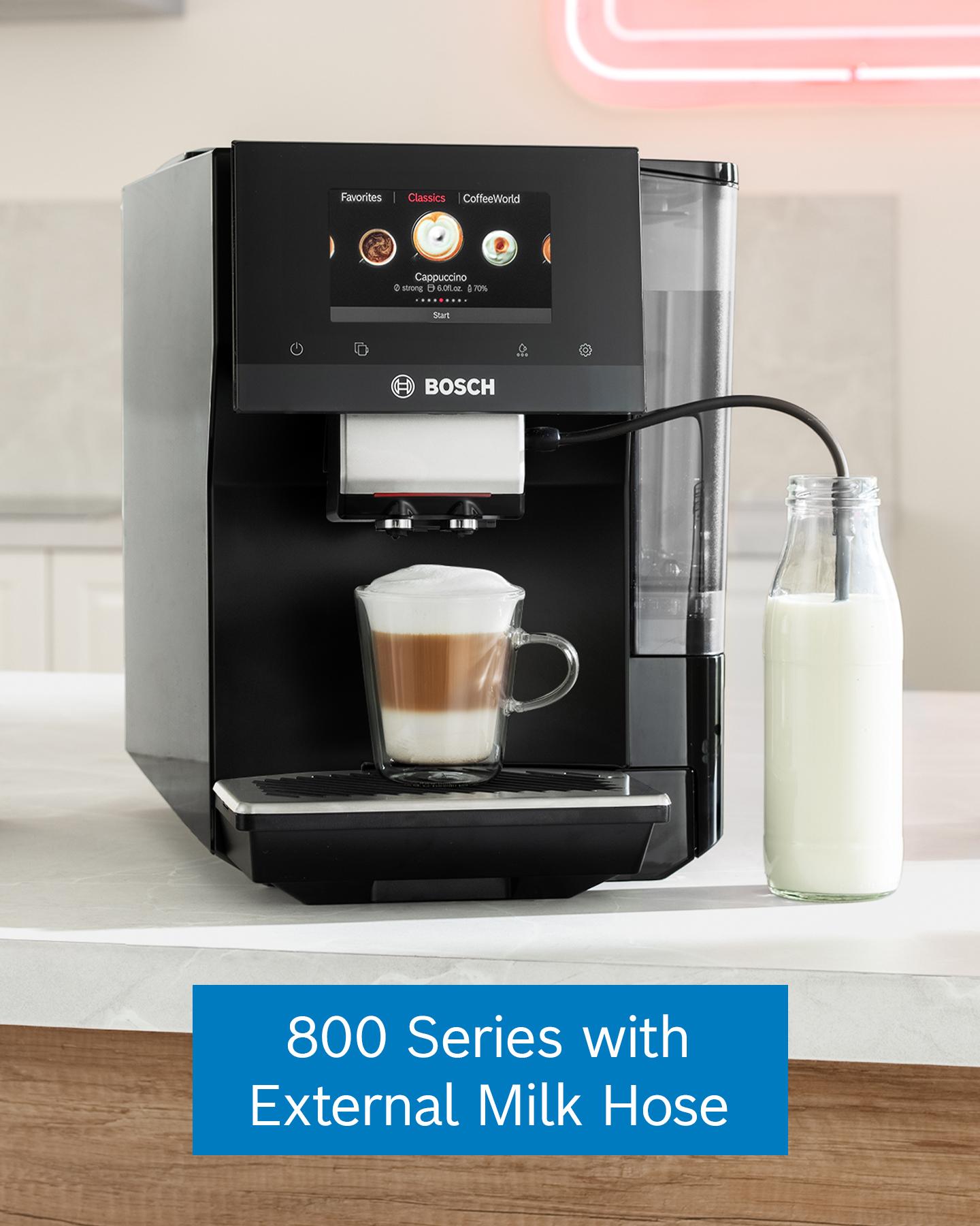 800 Series with External Milk Hose