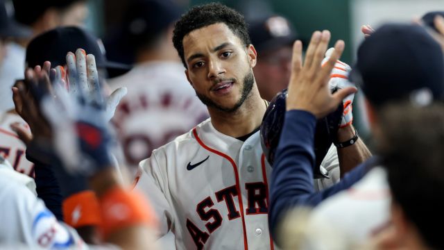 Jeremy Pena's solo home run