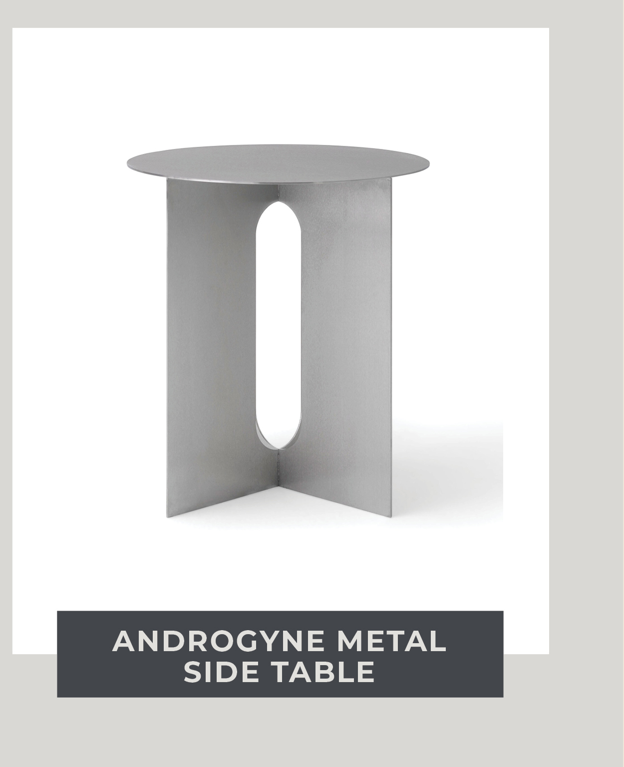 Androgyne Metal Side Table