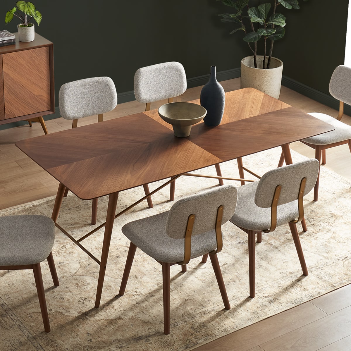 Image of Lily Dining Table, 71"